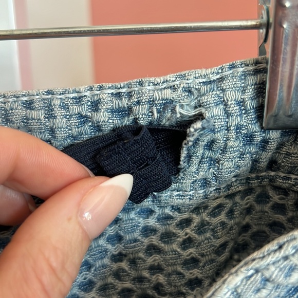 Maniere de Voir Textured Denim Mom Jeans with Matching Jacket - Size UK 8 US 4 - Picture 10 of 13